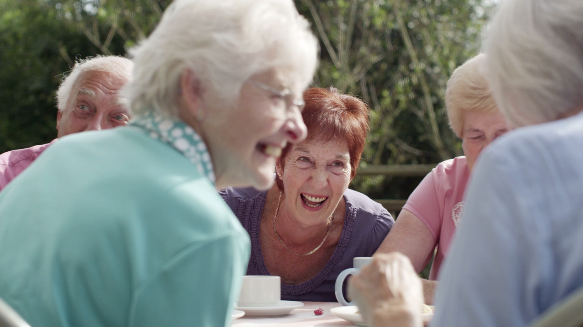 Happy Face of seniors at Carolina Highlands