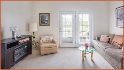 Internal View of Senior community apartments